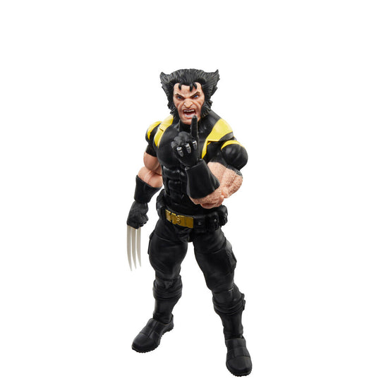 Figurine Wolverine Marvel X-Men tenant un accessoire en main droite