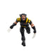 Photo de la figurine Wolverine de dos montrant les détails du costume