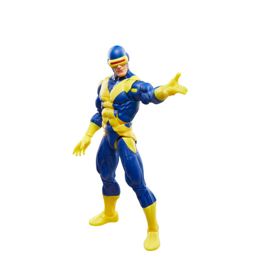 Figurine Cyclops en action tenant ses accessoires dynamiques