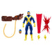 Figurine Cyclops en position de tir avec ses yeux lumineux rouges