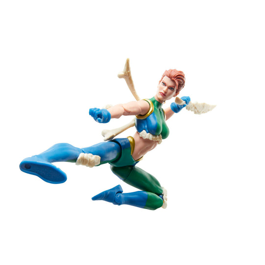 Vue latérale de la figurine articulée Marrow Marvel X-Men 15cm signée HASBRO