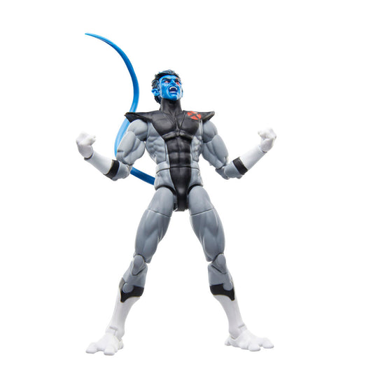 Figurine de Nightcrawler posée sur un socle pour exposition