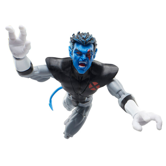 Nightcrawler en pose de combat avec accessoires visibles