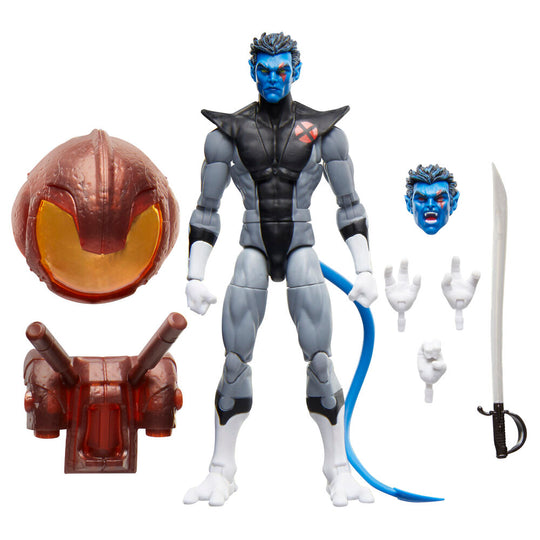 Figurine Nightcrawler avec accessoires inclus présentés à côté