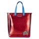 Vue latérale montrant la profondeur de 10 cm du sac tote Loungefly Hello Kitty