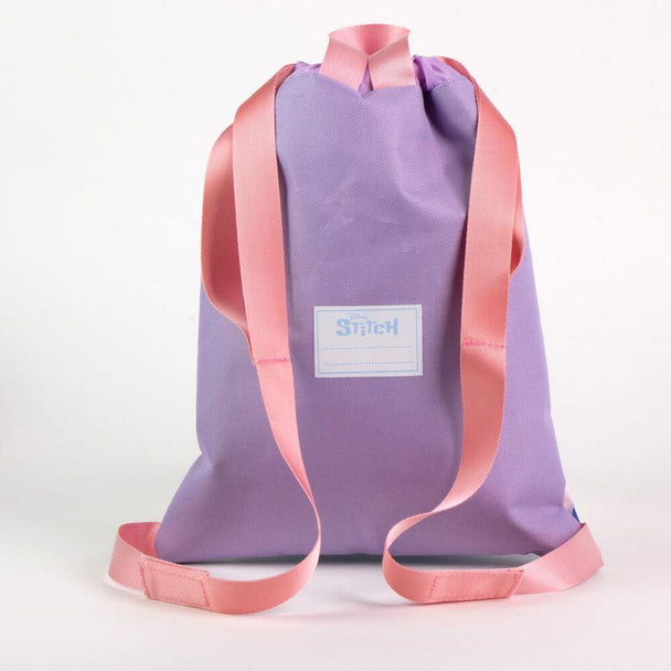 Sac Disney Stitch CERDÁ en polyester avec fermeture zippée et bandoulière réglable