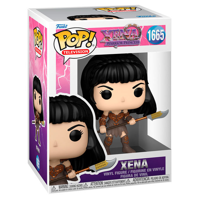Figurine Funko POP Xena Warrior Princess en vinyle de 9 cm dans sa boîte cadeau