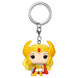 Vue rapprochée du porte-clés She-Ra Pocket POP montrant le design compact et les couleurs vives