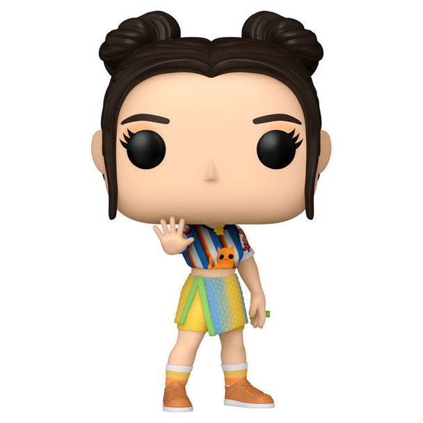 Vue de profil de la figurine Funko POP New Jeans Danielle montrant les détails et couleurs vibrantes
