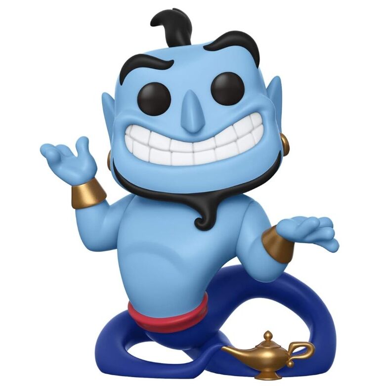 Packaging original de la figurine Funko POP Génie d'Aladdin avec fenêtre pour exposition facile