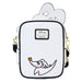Zoom sur la bandoulière ajustable et amovible du sac à épaule Loungefly Disney Zero