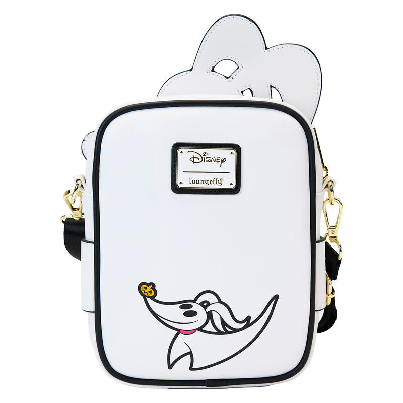 Zoom sur la bandoulière ajustable et amovible du sac à épaule Loungefly Disney Zero