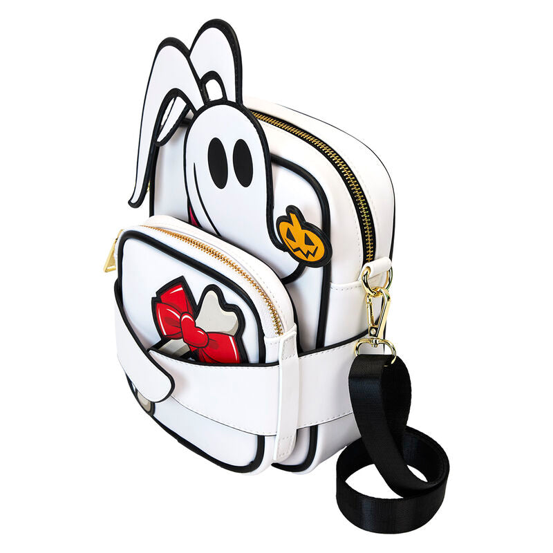 Pochette réversible amovible assortie au sac Loungefly Disney Zero avec motifs imprimés