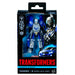Figurine Wheeljack Transformers 11cm en mode robot avec détails précis et armes.