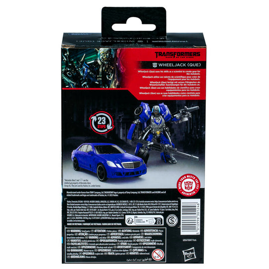 Packaging original de la figurine Wheeljack Studio Series par HASBRO.