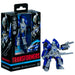 Transformation de la figurine Wheeljack en voiture Mercedes Benz E550 brillante.