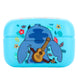Présentation du casque sans fil Disney Stitch avec mise en avant de la réduction de bruit environnementale