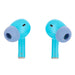 Gros plan sur l'écouteur gauche du casque Bluetooth 5.3 Disney Stitch avec logo Stitch