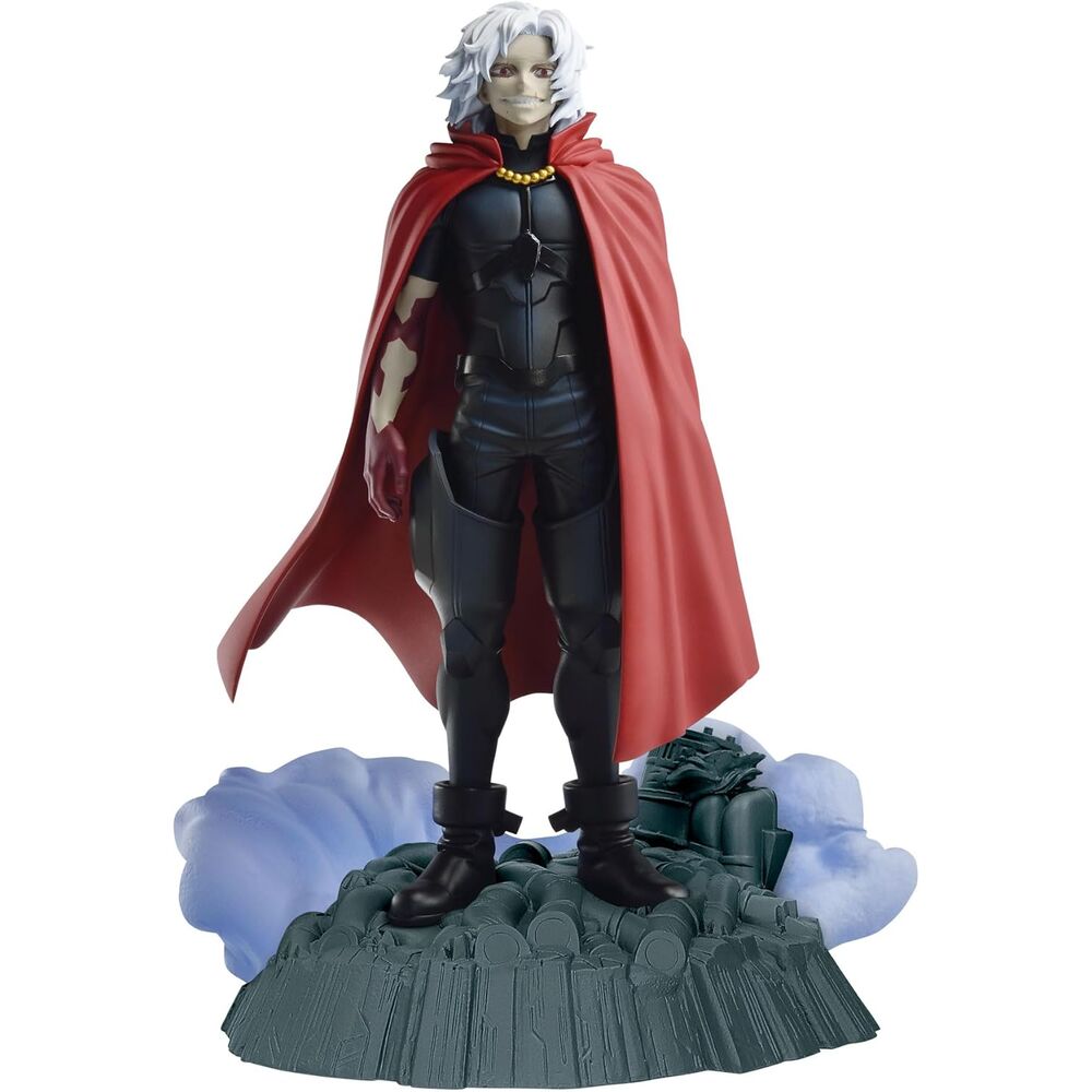 Figurine Tomura Shigaraki 20 cm de My Hero Academia par BANPRESTO, vue de face avec détails précis.
