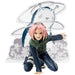 Zoom sur le visage expressif de la figurine Sakura Haruno Naruto Shippuden 9 cm