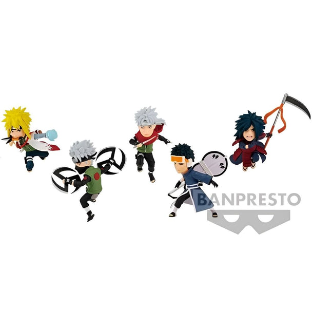 Vue rapprochée de la figurine Naruto Shippuden Vol.2 avec détails précis et finition soignée