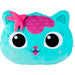 Coussin en peluche Siregata Gabbys Dolls House de 50 cm sur fond blanc, montrant son design doux et coloré