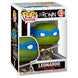 Figurine Funko POP de Leonardo des Ninja Turtles The Last Ronin en vinyle de 9 cm dans sa boîte cadeau.