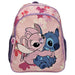 Sac à dos Disney Angel & Stitch 40cm de face avec design coloré et logo MANENTI visible