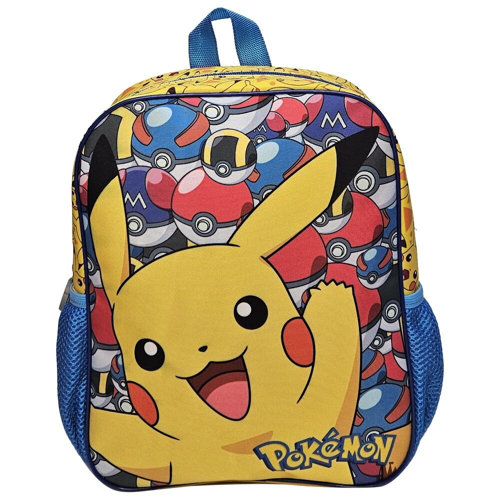 Intérieur du sac à dos Pokémon MANENTI avec espace de rangement et finition soignée