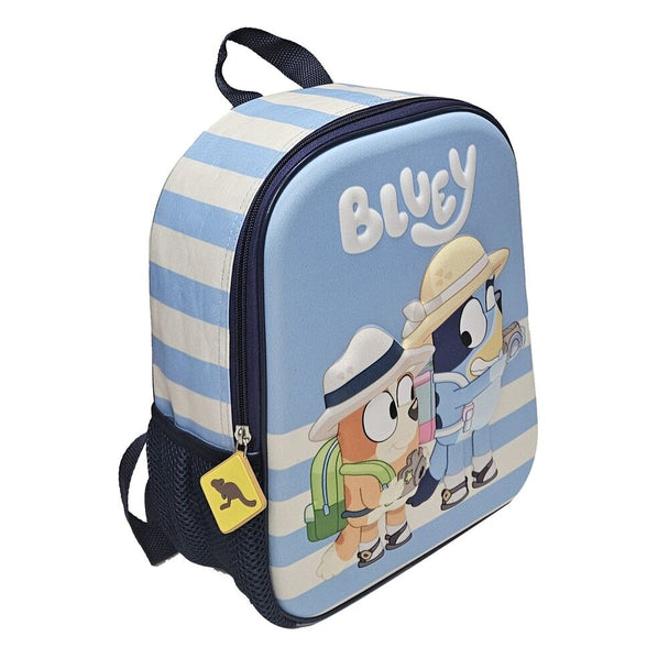 Sac à dos 3D Bluey Tourist MANENTI en vue avant montrant son design original et ses dimensions compactes