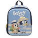 Détail du sac à dos Bluey Tourist MANENTI mettant en évidence la texture et les bretelles ajustables