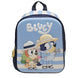 Détail du sac à dos Bluey Tourist MANENTI mettant en évidence la texture et les bretelles ajustables