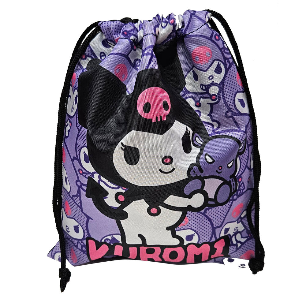 Sac repas isotherme Hello Kitty et Kuromi de MANENTI, parfait pour emporter votre déjeuner avec style et garder vos aliments au frais pendant des heures.