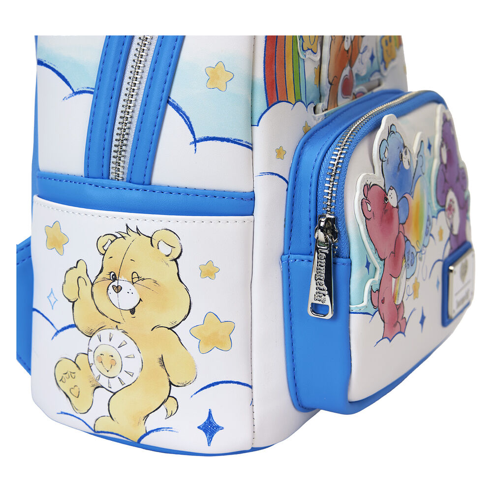 Bandoulières ajustables et rembourrées du sac à dos Loungefly Care Bears Rainbow