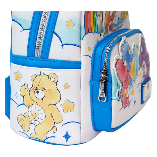 Bandoulières ajustables et rembourrées du sac à dos Loungefly Care Bears Rainbow