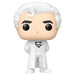 Packaging de la figurine Funko POP Jor-El Superman The Movie 1978 montrant le design et l'illustration officielle