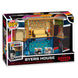 Vue latérale de la figurine Bitty POP Boxes Maison Byers Stranger Things montrant les dimensions compactes et le design soigné.