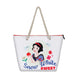 Sac de plage Disney Blanche Neige Sweet Summer vue avant avec design coloré et logo KARACTERMANIA