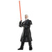 Profil latéral de la figurine Ahsoka Baylan Skoll montrant ses articulations