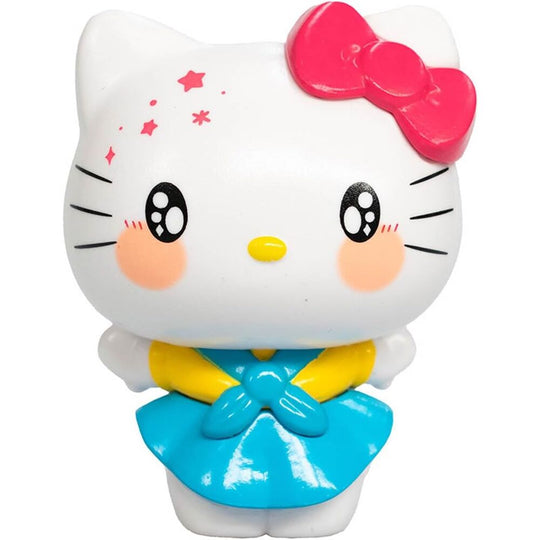 Zoom sur la figurine Hello Kitty COMANSI montrant les finitions précises et la peinture éclatante