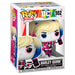 Figurine Funko POP Harley Quinn DC Comics en vinyle de 9 cm dans sa boîte cadeau officielle, vue de face.