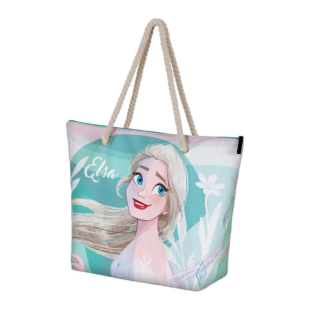 Poignées supérieures robustes du sac de plage Disney Frozen 2 pour un transport facile