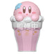 Figurine Kirby CharaLatte Float Case, présentant un design adorable de Kirby flottant dans une tasse de boisson, parfait pour les collectionneurs et les fans.