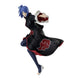 Figurine Konan Naruto Shippuden 15cm vue de face avec détails précis