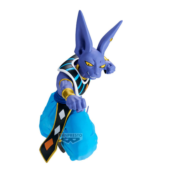 Figurine Beerus Dragon Ball Super Match Makers vue de face, détaillée et colorée