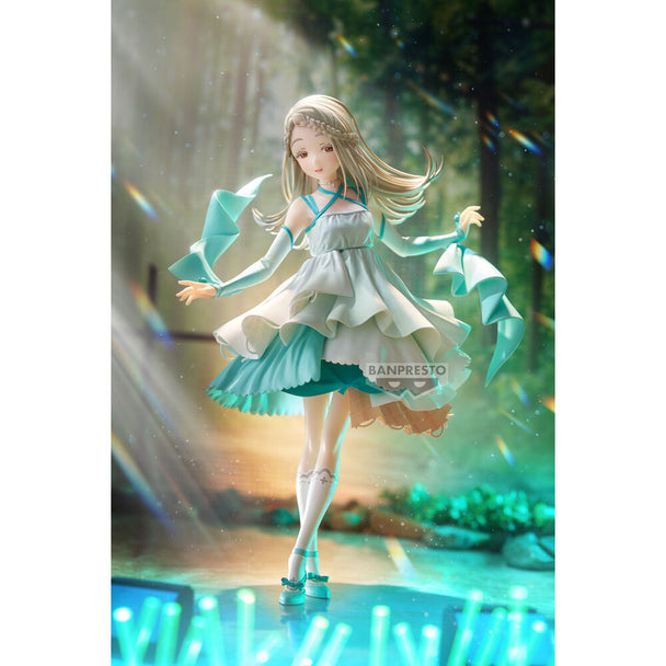 Profil latéral de la figurine BANPRESTO Hiro Shinosawa montrant la finesse des traits et la posture dynamique