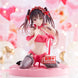 Profil gauche de la figurine Kurumi Tokisaki 12cm montrant la pose dynamique et le design soigné