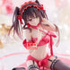 Vue arrière de la figurine Kurumi Tokisaki mettant en valeur la coiffure et les accessoires