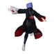 Vue rapprochée sur le visage et les vêtements de la figurine Konan Naruto
