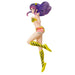 Figurine Lum ver.B Sparkle exposée sur socle avec éclairage mettant en valeur les paillettes